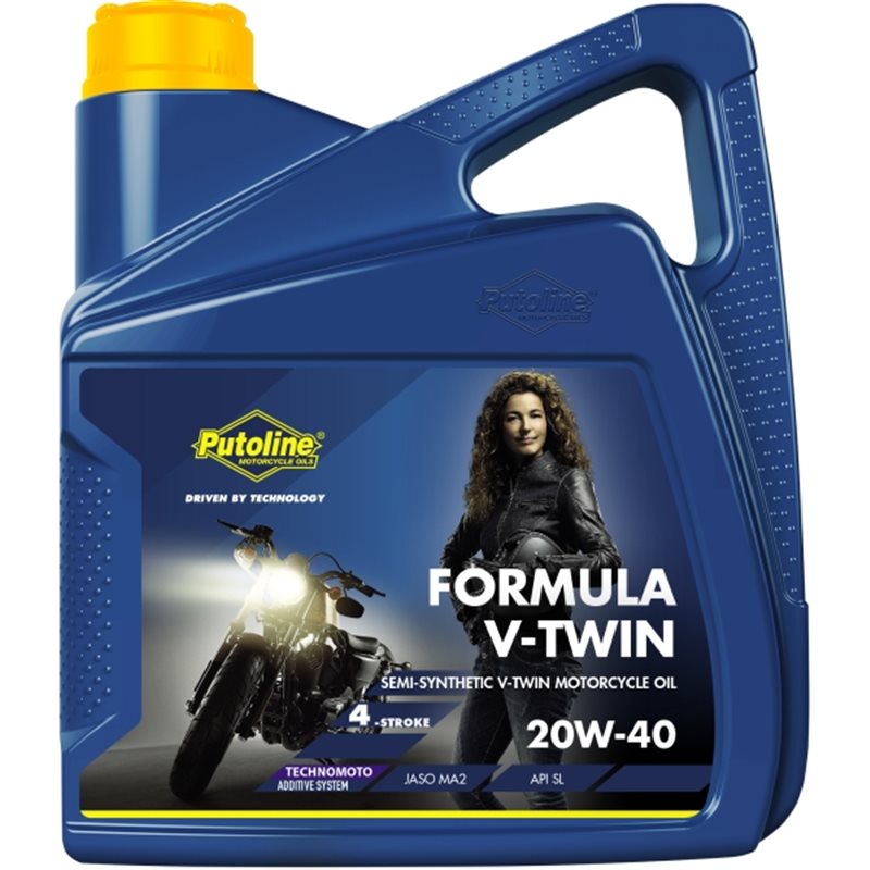 4 L GARRAFA PUTOLINE FORMULA V-TWIN 20W-40 4 L GARRAFA PUTOLINE FORMULA V-TWIN 20W-40
